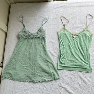 Victoria’s Secret vintage turquoise tops